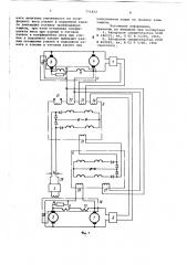 Способ взаимосвязанного управления электроприводами подъема и тяги драглайна (патент 771833)