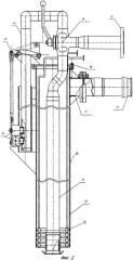 Устройство для разогрева и слива высоковязких продуктов из емкости с верхним люком (патент 2315704)
