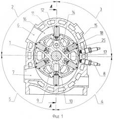 Роторный двигатель внутреннего сгорания (патент 2416032)