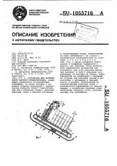 Устройство для формирования пакетов пиломатериалов (патент 1055716)