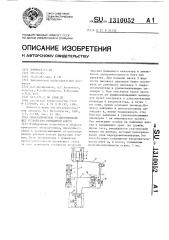 Гидравлическое уравновешивающее устройство прокатной клети (патент 1310052)