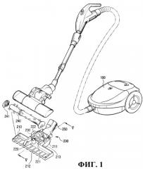 Щеточный узел и пылесос, содержащий щеточный узел (патент 2281681)