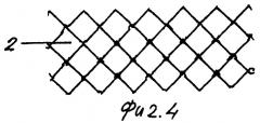 Цилиндрический габион с раскосными перемычками (патент 2418909)