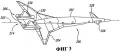 Интегральный и/или модульный высокоскоростной самолет (патент 2297371)
