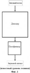 Избирательный басовый постфильтр (патент 2562422)