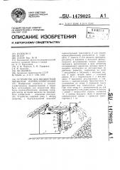 Устройство для жидкостной обработки корнеклубнеплодов (патент 1479025)