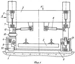 Устройство для планирования и уплотнения балласта щебнеочистительной машины (патент 2266358)
