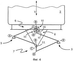 Устройство подвески с рычажным механизмом уатта с интегрированным подрессориванием/демпфированием (патент 2526542)