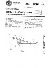 Прибор для воспроизведения кривых (патент 1560446)