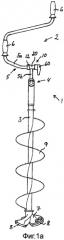 Коленчатая рукоятка для ледового бура и ледовый бур, содержащий такую рукоятку (патент 2483536)