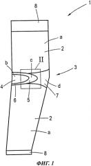 Компрессионное кругловязаное изделие для наложения вокруг содержащей сустав конечности (патент 2571045)