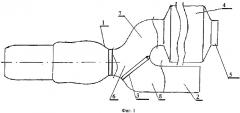 Выходное устройство авиационного двигателя и группы авиационных двигателей силовой установки (варианты) (патент 2641341)