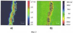Способ формирования образного изображения поверхности нанообъекта в сканирующем туннельном микроскопе (патент 2555492)