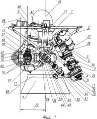 Жидкостный ракетный двигатель с дожиганием генераторного газа (патент 2490508)