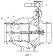 Уплотнительный узел затвора клапана (патент 2360169)