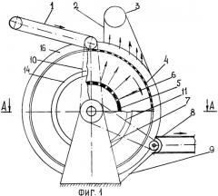 Сепаратор для очистки зернового вороха (патент 2343687)