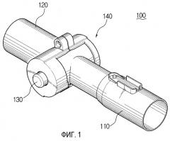 Сгибаемая удлинительная труба с шарниром, предназначенная для пылесоса (варианты) (патент 2275163)