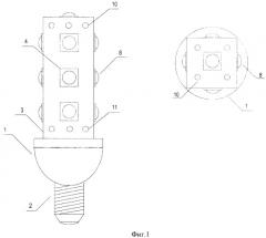 Светильник светодиодный (патент 2399833)