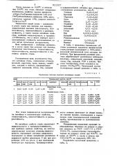 Литейная сталь (патент 821527)