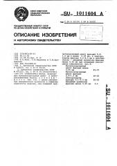 Огнеупорная масса (патент 1011604)