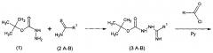 Способ получения 5-замещённых 1,2,4-триазол-3-карбоновых кислот и их производных из универсального предшественника (патент 2605414)