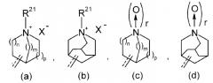 Аза-кольцевое соединение с внутренним мостиком (патент 2441868)