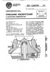 Конусная дробилка (патент 1238785)