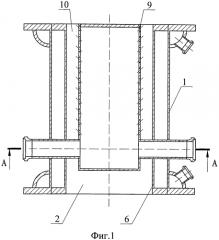 Способ очистки газового потока и устройство для его реализации (патент 2553869)