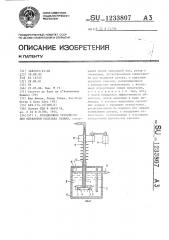 Ротационное устройство для обработки расплава газами (патент 1233807)