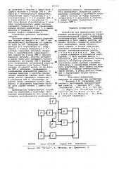 Устройство для формирования изображения циклической решетки на экране электронно-лучевой трубки (патент 995373)