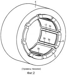 Радиальный магнитный подшипник для магнитной опоры ротора (патент 2538835)
