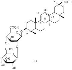 Средство, представляющее собой 3-o- -d-глюкуронопиранозил- -d-глюкуронопиранозид олеан-9( 11),12( 13)-диен-30-овой кислоты, проявляющее анти-вич-1 активность, и способ его получения (патент 2475246)