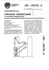 Запорный механизм автоматического контрольного пункта для прохода пассажиров (патент 1062739)