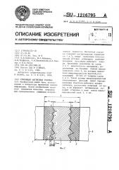 Стирающая магнитная головка (патент 1216795)