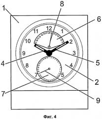 Часы с индивидуальным женским календарем и часовой механизм с индивидуальным женским календарем для индикации продолжительности и дня индивидуального женского цикла (патент 2525719)