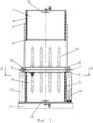 Устройство для пропитки, пролежки и сушки меховых шкурок, обрабатываемых "чулком" (патент 2287588)
