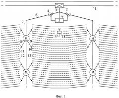 Система мелиорации при дискретном поливе по бороздам (патент 2484620)
