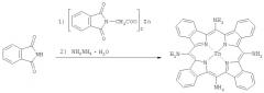 Способ получения мезо-тетрааминотетрабензопорфирината цинка (патент 2458928)