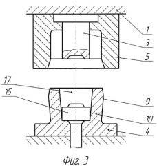 Штамп для получения осесимметричных изделий без штамповочных уклонов (патент 2481915)