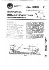 Способ намыва песчаного основания (патент 1231112)