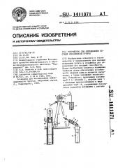 Устройство для определения несущей способности грунта (патент 1411371)