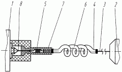 Безоткатное орудие для стрельбы управляемым снарядом (патент 2263271)