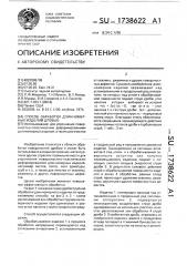 Способ обработки длинномерных изделий дробью (патент 1738622)