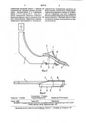 Почвообрабатывающий рабочий орган (патент 1657079)