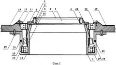 Крутильно-мотальное устройство текстильной машины (патент 2421557)