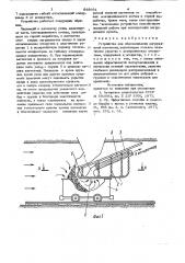 Устройство для обеспыливания заг-ружаемой вагонетки (патент 848691)