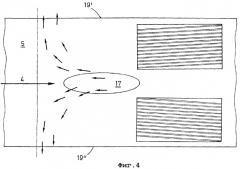 Способ и устройство для обдува полосы на выходе из прокатного стана для получения чистой, без капель, полосы (патент 2333058)