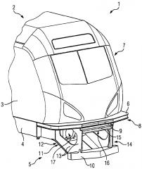 Центральная защита от выжимания для рельсового транспортного средства с дополнительными функциями (патент 2646708)