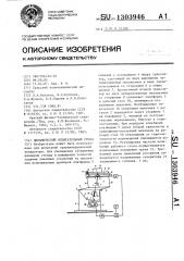 Динамический испытательный стенд (патент 1303946)