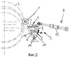 Устройство подвода щетки к валку (патент 2372160)